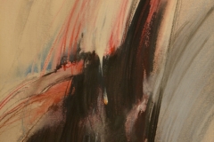 Abstract 'rode traan' 1982 pastel 60x50 (569x640)